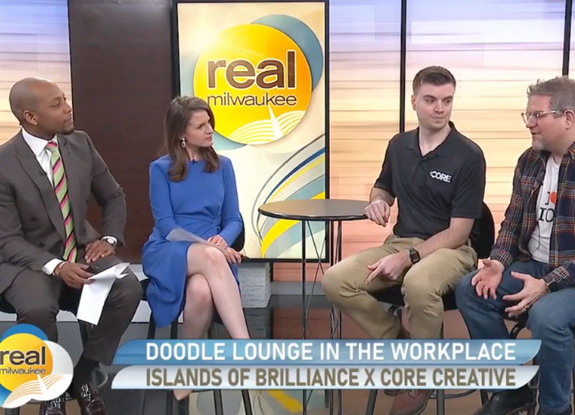 Fox 6 interviewing Core Creative