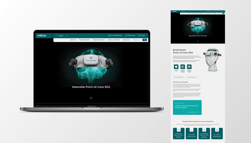 landing page design