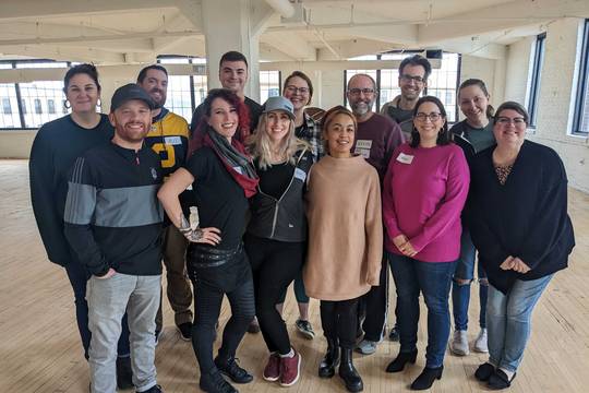 Core team members at feastivus