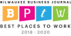 Best Places To Work - Milwaukee Business Journal, 2018, 2020